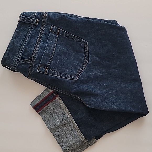 Ann Taylor Lindsay Waist Modern Fit Capri Cuffed Jeans - Picture 2 of 8